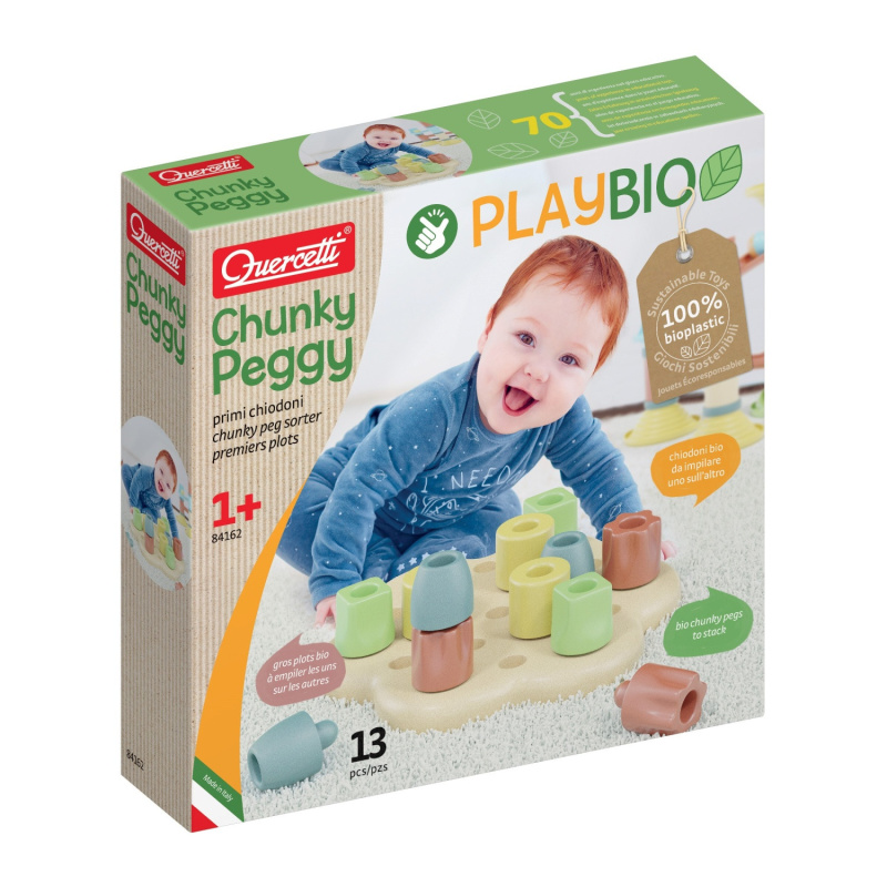 Quercetti PlayBio Chunky Peggy