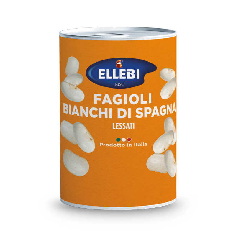 Ellebi Fazole bílé Spagna ve slaném nálevu 400g