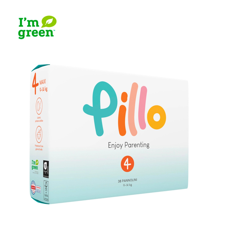 Pillo Premium Maxi Size 4 jednorázové pleny 9-12 kg 38 ks