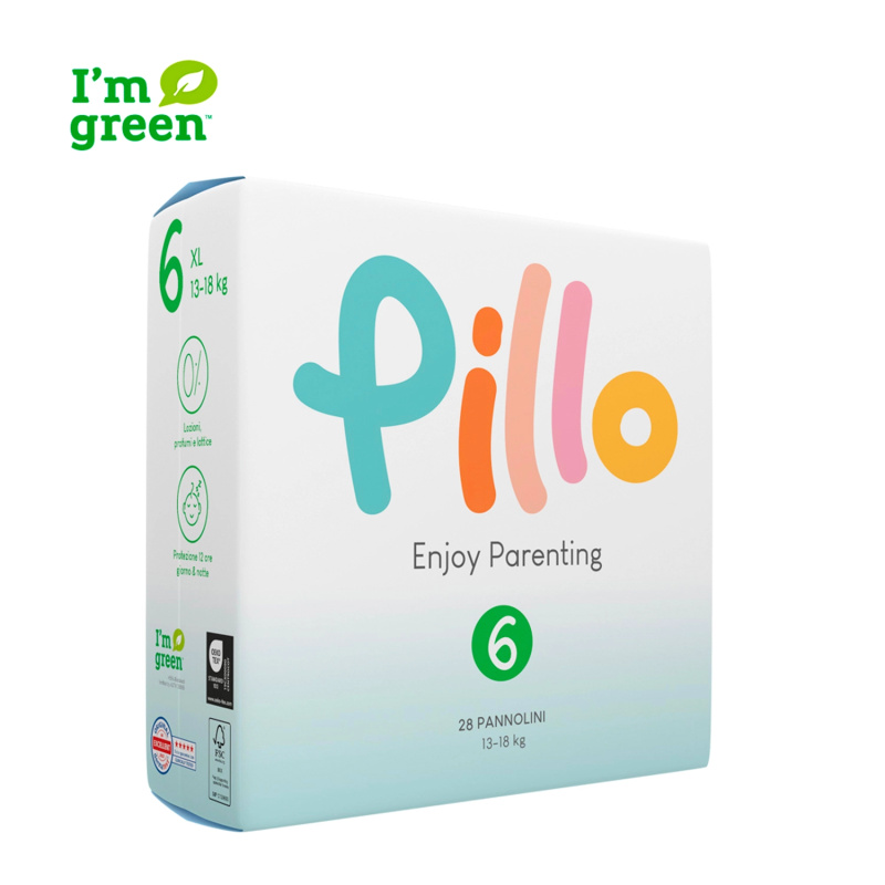 Pillo Premium Extra Large jednorázové pleny 13-18 kg 28 ks
