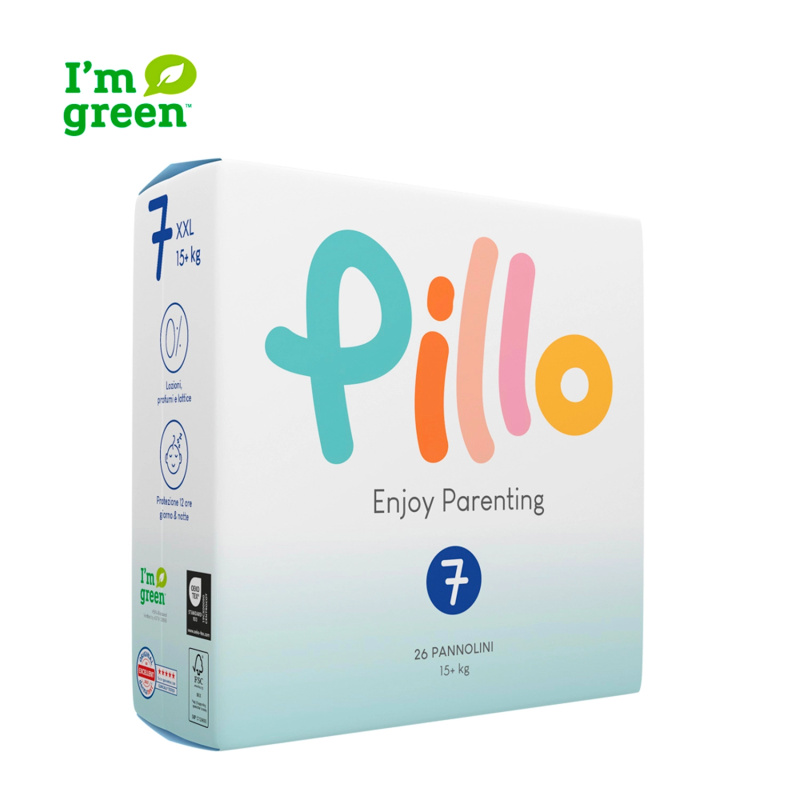 Pillo Premium XXL Size 7 jednorázové pleny +15 g 26 ks