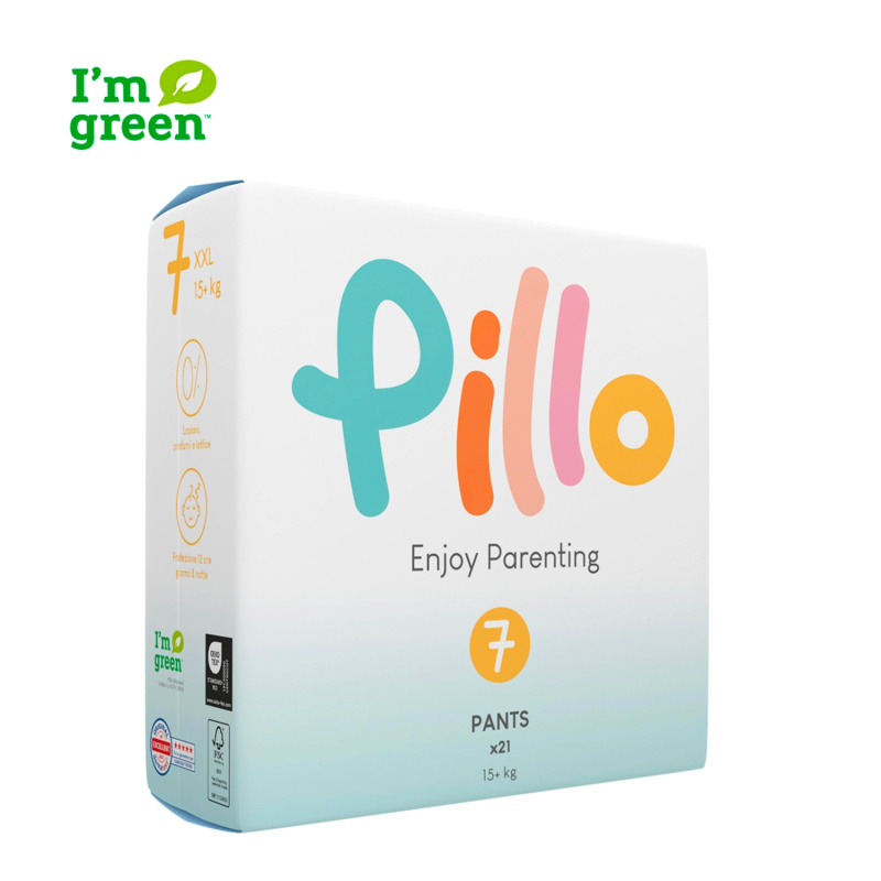 Pillo Premium Pants XXL Size 7 jednorázové plenkové kalhotky +15 kg 21 ks