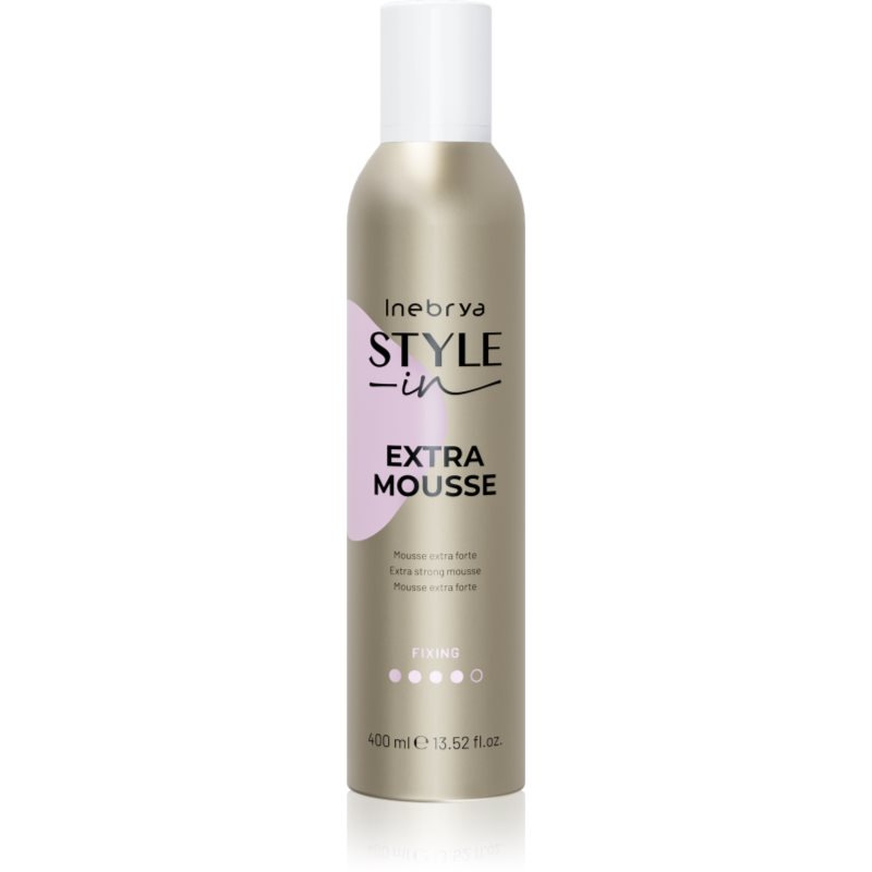 Inebrya Style-In Style-In Extra Mousse pěnové tužidlo s extra silnou fixací 400 ml