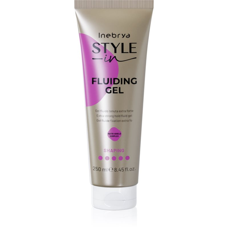 Inebrya Style-In Extreme Gel Fluid gel na vlasy s extra silnou fixací 250 ml