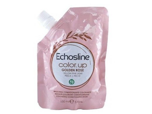 Echosline Color Up barvicí maska s vyživujícím účinkem odstín Gorden Rose - Pesca 150 ml