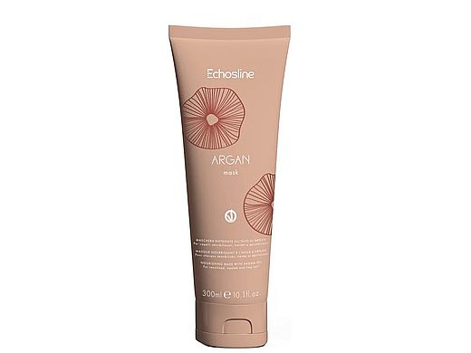 Echosline Argan mask vyživující maska pro hladké a zářivé vlasy s arganovým olejem 300 ml
