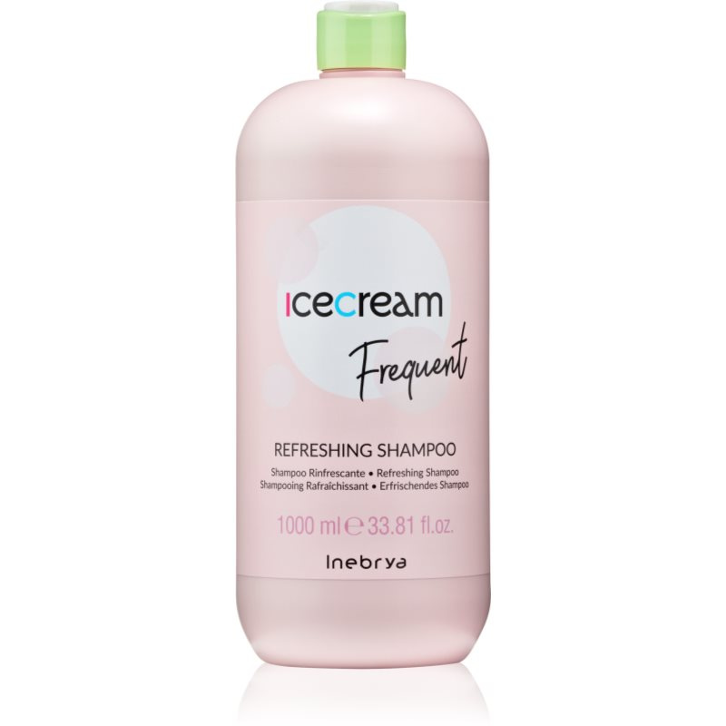 Inebrya Ice Cream Frequent Refreshing Shampoo osvěžující šampon s mátou peprnou 1000 ml