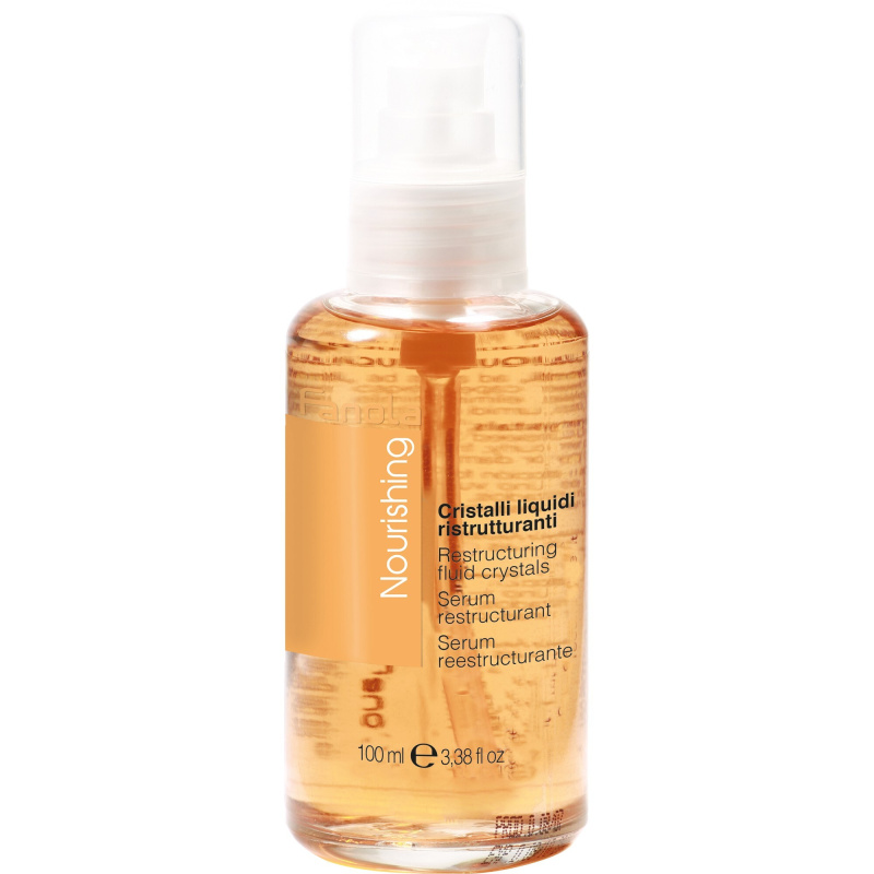 Fanola Nourishing Cristalli Liquidi olejové sérum pro suché a poškozené vlasy 100 ml