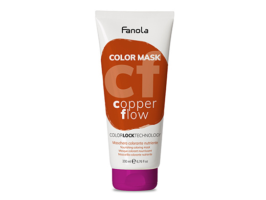 Maska Color Mask Copper Flow měděná 200 ml Fanola