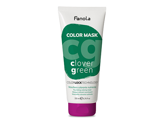 Maska Color Mask Clover Green zelená  200 ml Fanola