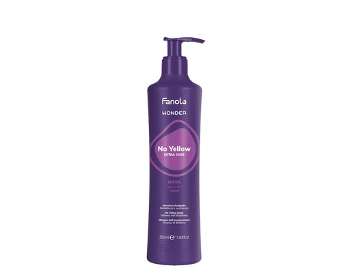 Fanola Wonder No Yellow Extra Care Mask maska na vlasy neutralizující žluté tóny 350 ml