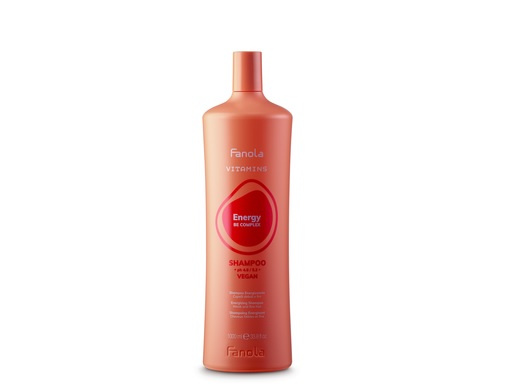Fanola Vitamins Energizing Shampoo energizující šampon pro slabé vlasy s tendencí vypadávat 1000 ml