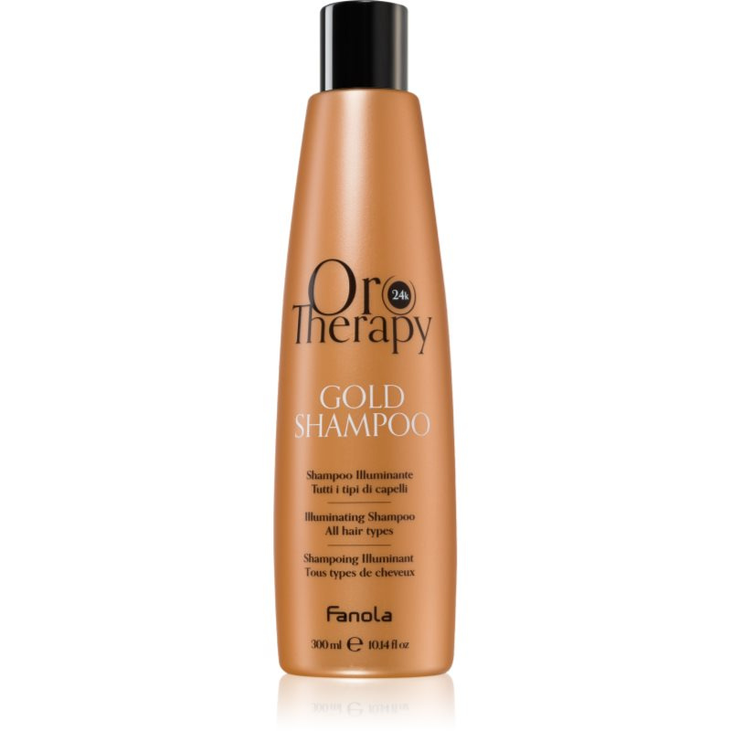 Fanola Oro Therapy Gold Shampoo hydratační šampon s 24karátovým zlatem 300 ml