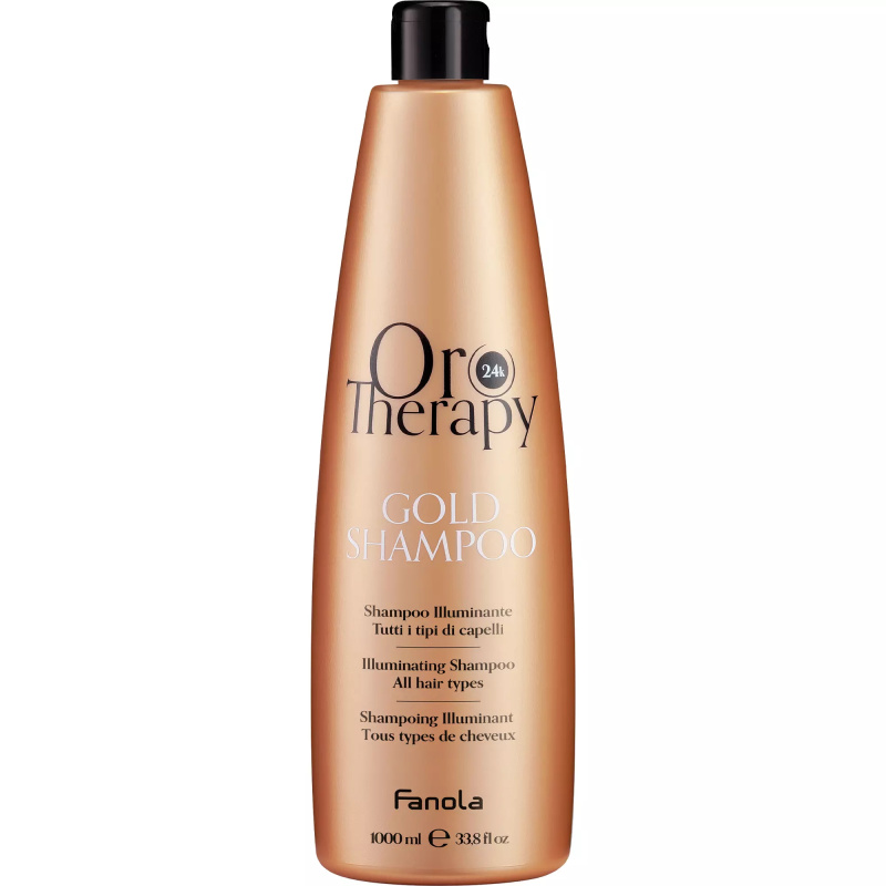 Fanola Oro Therapy Gold Shampoo šampon s arganovým olejem 1000 ml