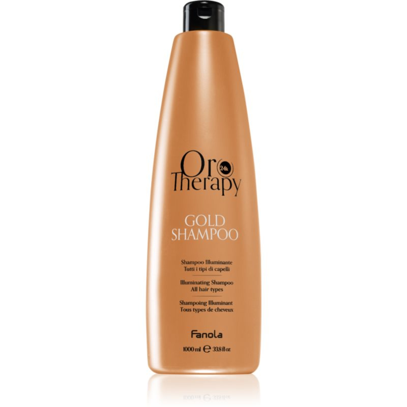 Fanola Oro Therapy Gold Shampoo šampon s arganovým olejem 1000 ml