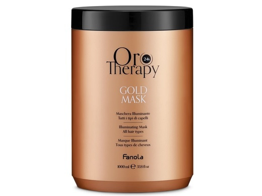 Fanola Oro Therapy Gold Mask maska na vlasy s 24karátovým zlatem 1000 ml