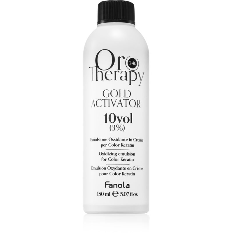 Fanola Gold Activator krémová aktivační emulze 3 % 10 vol. 150 ml