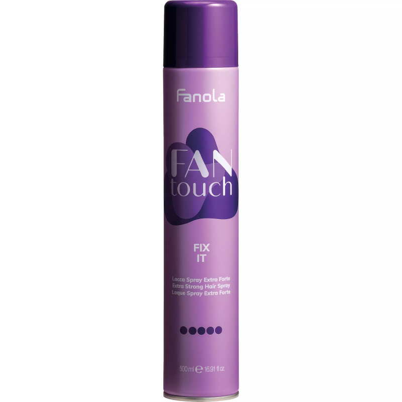 Fanola FAN touch FIX IT lak na vlasy s extra silnou fixací 500 ml