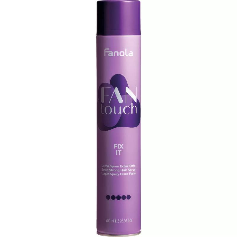 Fanola FAN touch silně tužicí lak na vlasy 750 ml