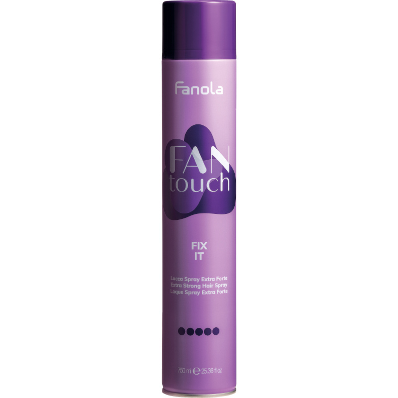 Fanola FAN touch silně tužicí lak na vlasy 750 ml