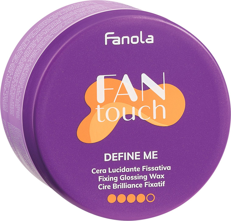 Fanola FAN touch vosk na vlasy pro fixaci a tvar 100 ml