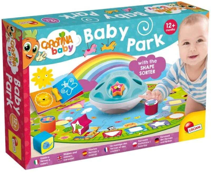park tvarů a barev LISCIANI Carotina Baby – vzdělávací hračka pro děti od 12 měsíců