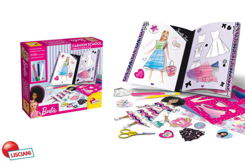 Wiky Lisciani Módní návrhář Barbie