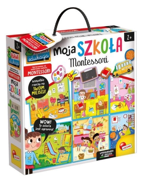Moje škola Montessori – didaktická hra pro třídění a hmatové vnímání