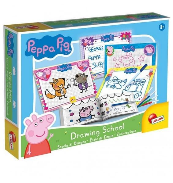 Lisciani ŠKOLA KRESLENÍ - Peppa Pig