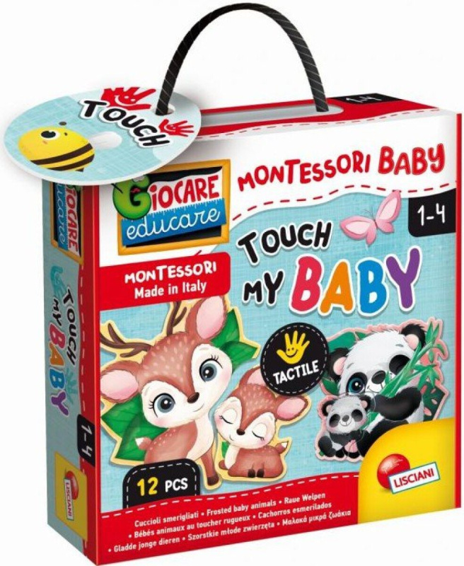 Lisciani Montessori Byby Touch - Maminka a mláďě