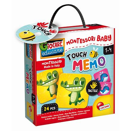 Lisciani MONTESSORI BABY TOUCH - Pexeso