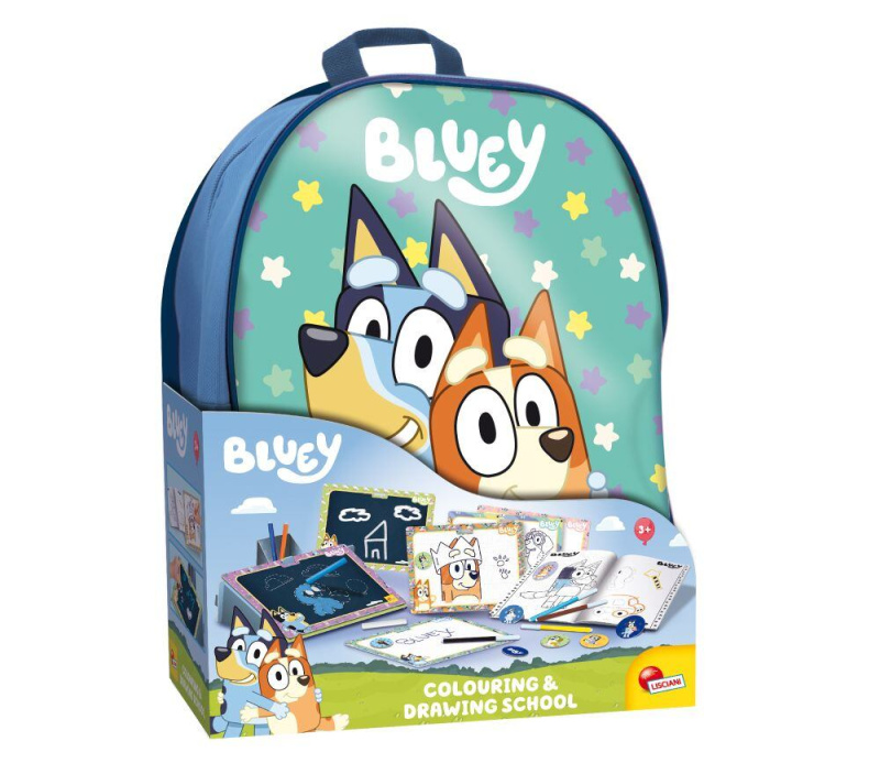 Lisciani Lisciani Bluey Batoh a výtvarný set