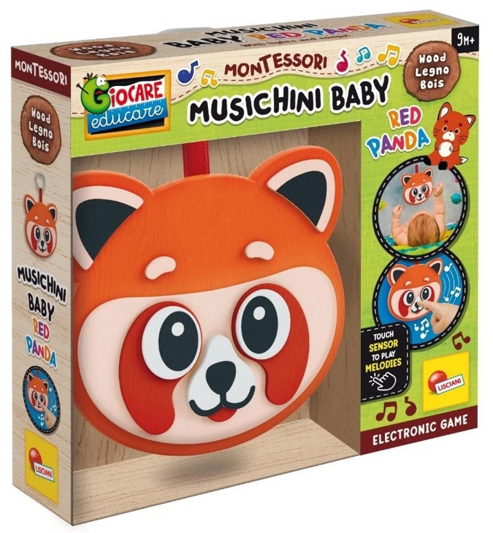 Lisciani Montessori hračka muzikál Panda