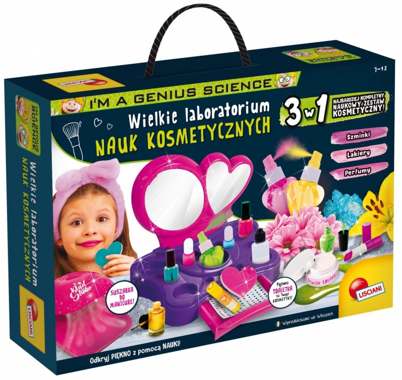 Lisciani Im a Genius Science Set Skvělá laboratoř kosmetické vědy