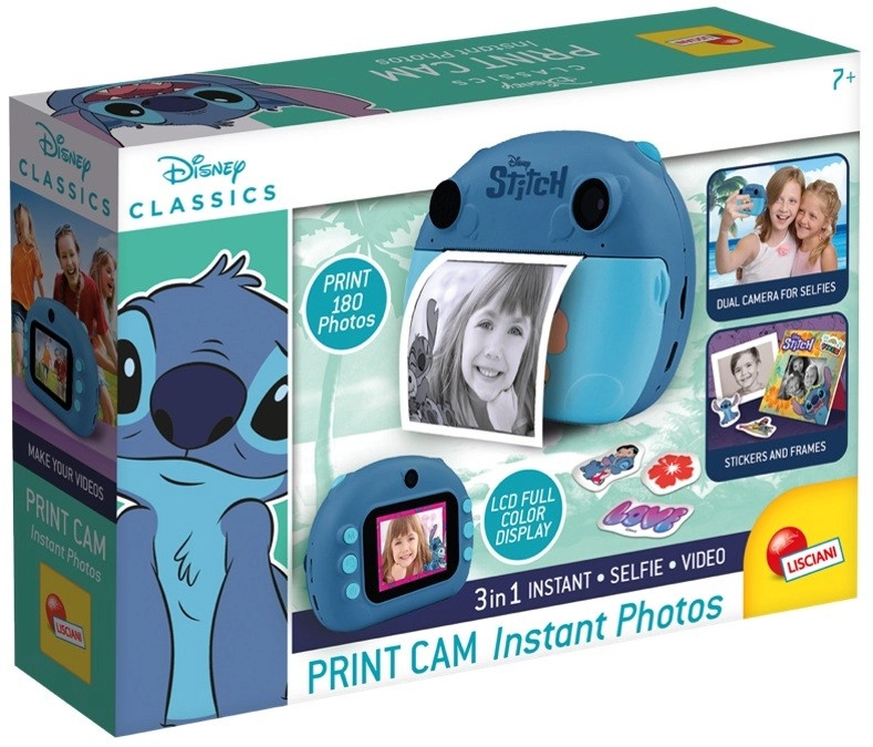 instantní fotoaparát stitch pro děti