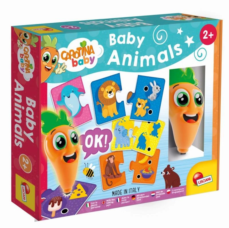 Lisciani CAROTINA Mluvící pero - Zvířátka