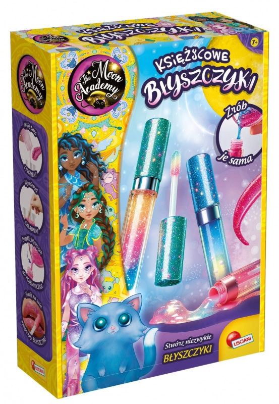 moon academy – měsíční lesky na rty kreativní sada