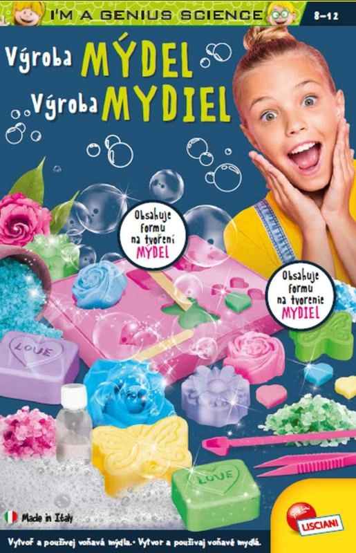 Výroba mýdel – květy kreativní sada