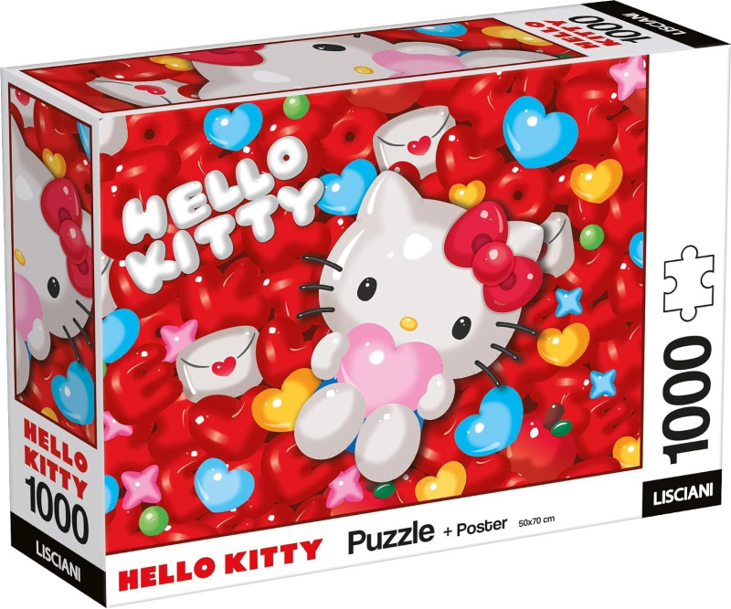 Puzzle Lisciani 1000 dílků Hello Kitty