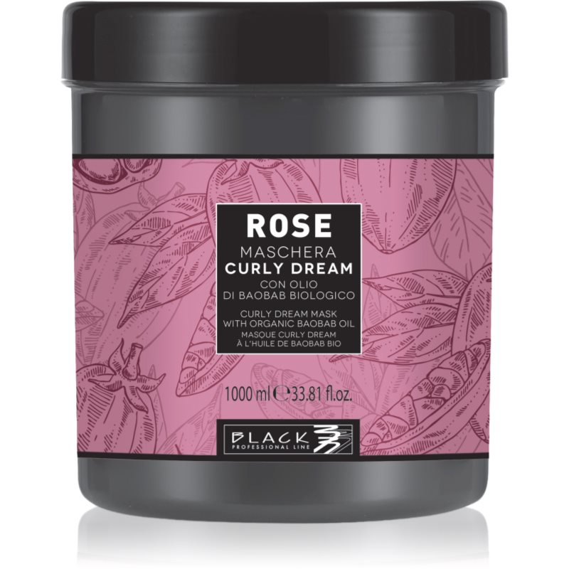BLACK Rose Curly Dream Mask 250 ml