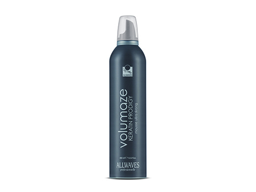 Allwawes Volumaze Keratin Mousse Ultra strong 400 ml pěnové tužidlo