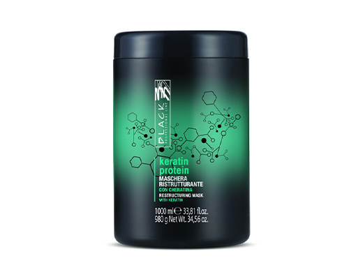 BLACK Keratin Protein Maska 1000 ml