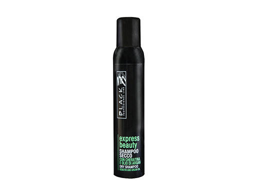 Black Dry Shampoo Keratin And Argan Oil 200ml - suchý šampon
