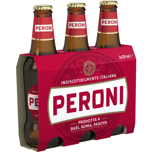 Peroni pivo Red la Birra Italiana 4,7% 3x33cl