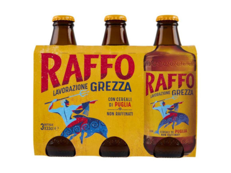 Raffo Pivo Grezza (Lavorazione Grezza) 4,8% 3x330 ml