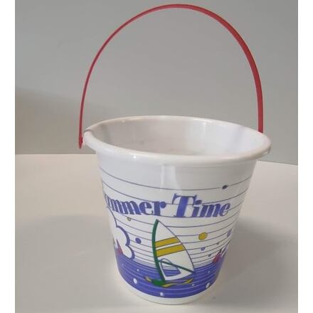 Kbelíček 17cm malovaný