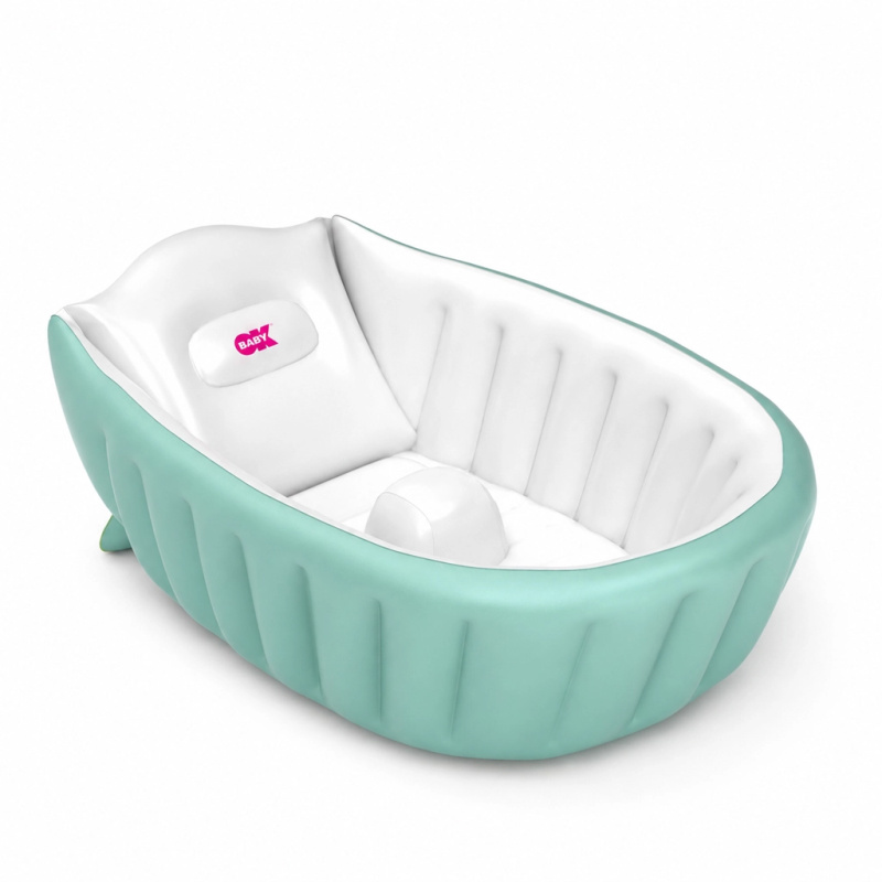 Ok Baby nafukovací protiskluzová vanička Onda Baby Soft 0–12 měsíců