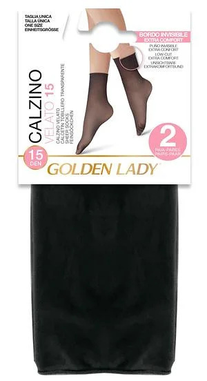 Dámské ponožky Golden Lady 67K Velato 15 den A'2 béžová přírodní/odd.béžová univerzální