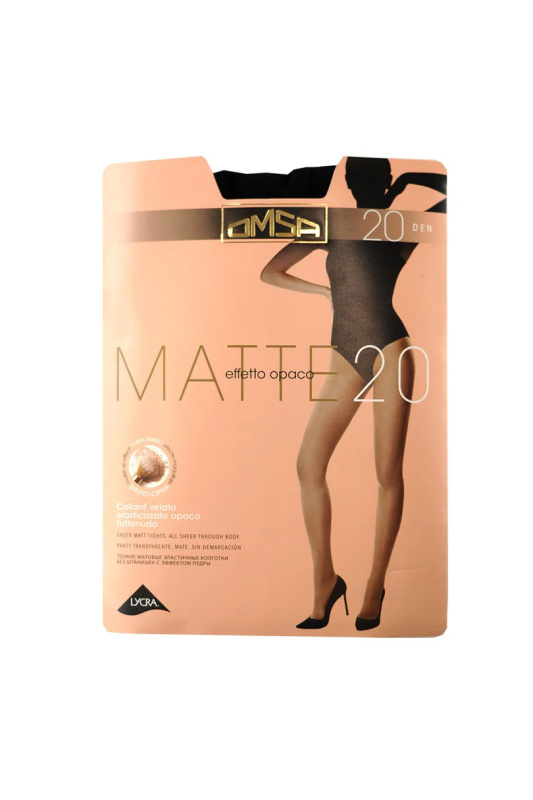 Punčochové kalhoty MATTE 20 nero 4