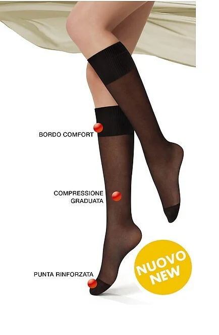 Podkolenky Golden Lady Super Comfort 20 den A'2 nero S/M
